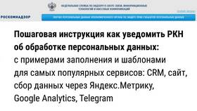 Как ИП подать данные в Роскомнадзор в NL International