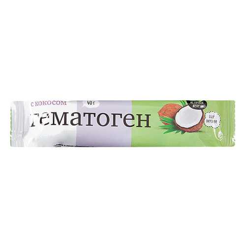 Гематоген форте PL с кокосом 40 г в NL International