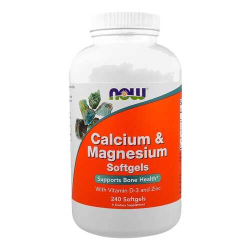 Кальций NOW Calcium&Magnesium 240 капс. в NL International