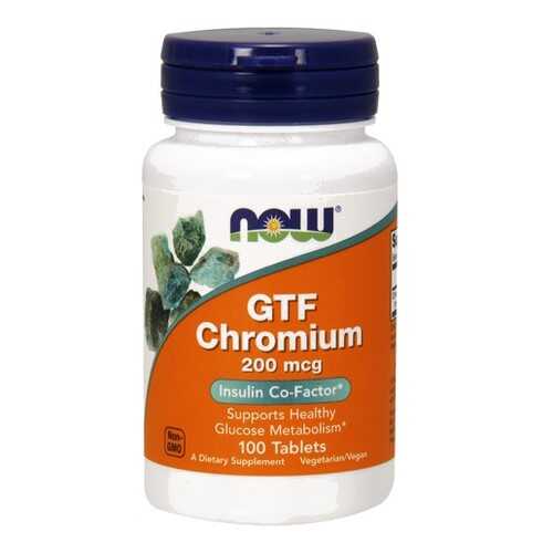 Now GTF Chromium 200 мкг таблетки 100 шт. в NL International