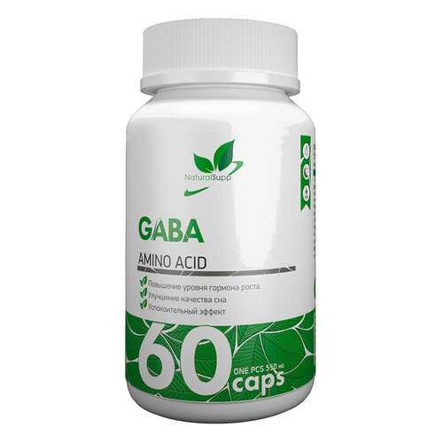 Добавка для нервной системы NaturalSupp Gaba капсулы 60 шт. в NL International