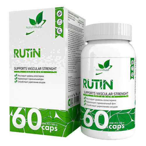 Добавка Рутин для сердца и сосудов NaturalSupp Rutin капсулы 60 шт. в NL International