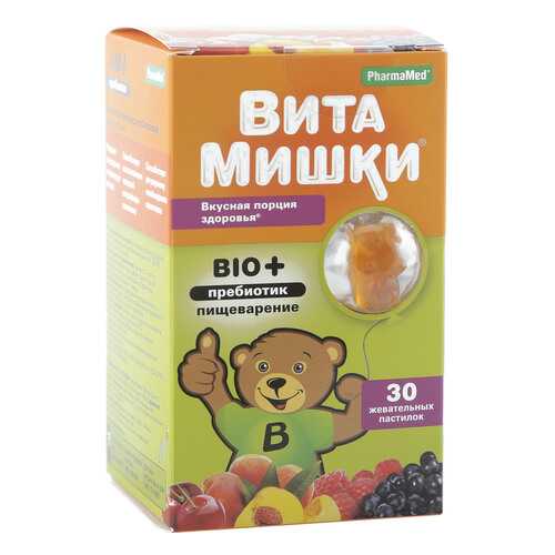 ВитаМишки Био+ паст.жев. 2,5 г 30 шт. в NL International