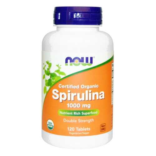 Добавка для здоровья NOW Spirulina 120 табл. в NL International