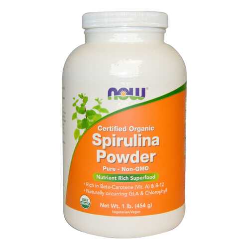 Добавка для здоровья NOW Spirulina Powder 454 г натуральный в NL International