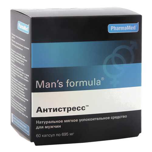 Man's formula Антистресс капсулы 60 шт. man's formula антистресс капсулы 60 шт. в NL International