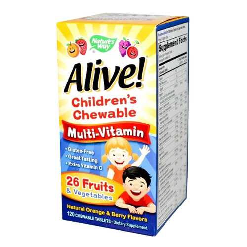 Витаминный комплекс Nature's Way Alive! 120 табл. в NL International