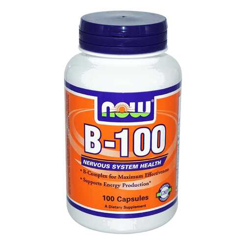 Витаминный комплекс NOW B-100 капсулы 100 шт. в NL International