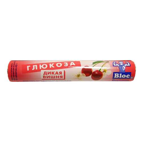 Блок глюкоза с витамином С с ароматом Дикая Вишня №18 в NL International