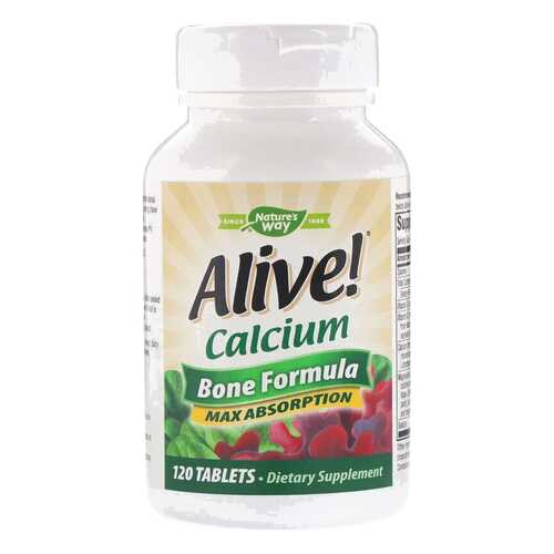 Кальций Bone Formula Max Absorption Nature's Way 1000 мг таблетки 120 шт. в NL International