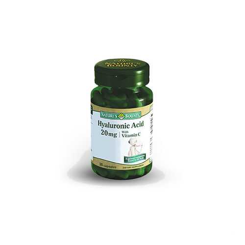 Гиалуроновая кислота-20 мг Nature's Bounty 476 мг 30 капсуд в NL International