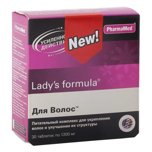 Lady's formula PharmaMed для волос таблетки 30 шт. в NL International
