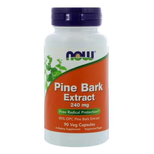 Антиоксидант NOW Pine Bark Extract 90 капсул в NL International