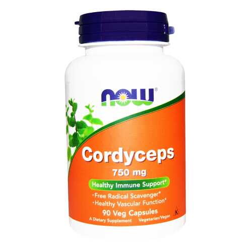 Добавка для иммунитета NOW Cordyceps 90 капс. в NL International