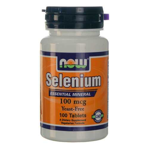 Добавка для сердца и сосудов, добавка для здоровья NOW Selenium нейтральный в NL International
