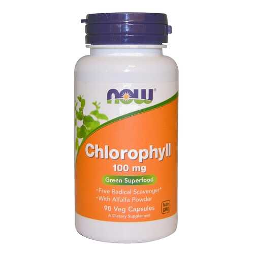 Добавка для здоровья NOW Chlorophyll 90 капс. натуральный в NL International