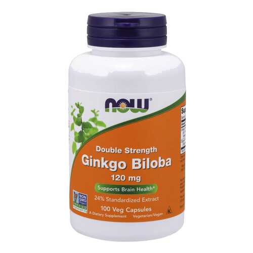 Многокомпонентный препарат NOW Ginkgo Biloba 50 капс. нейтральный в NL International
