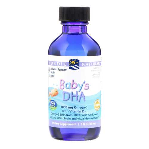 Omega-3 Nordic Naturals Baby's Dha With Vitamin D3 60 мл в NL International