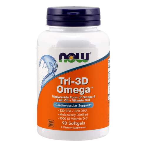 Omega-3 NOW + Vit D 90 капс. в NL International
