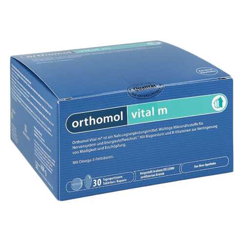 Ортомол Витал М набор таблетки +капс. №30 в NL International