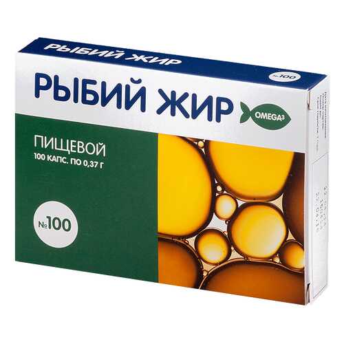 Рыбий жир PL капсулы 100 шт. в NL International