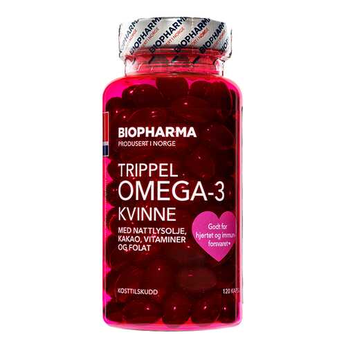 Тройная Омега-3 Biopharma для женщин капсулы 120 шт. в NL International