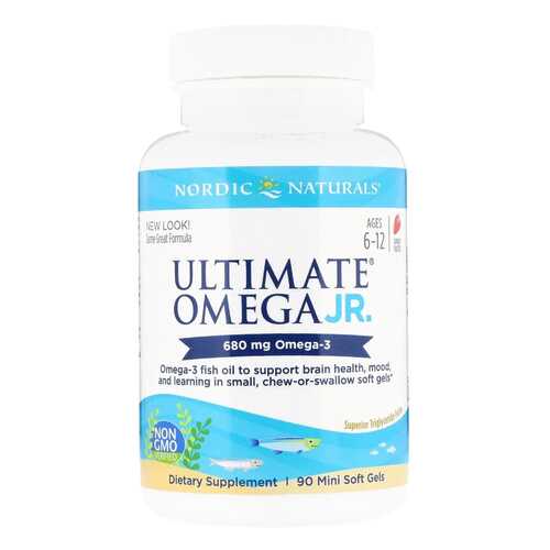 Ultimate Omega Junior Nordic Naturals 680 мг мини-капсулы 90 шт. в NL International